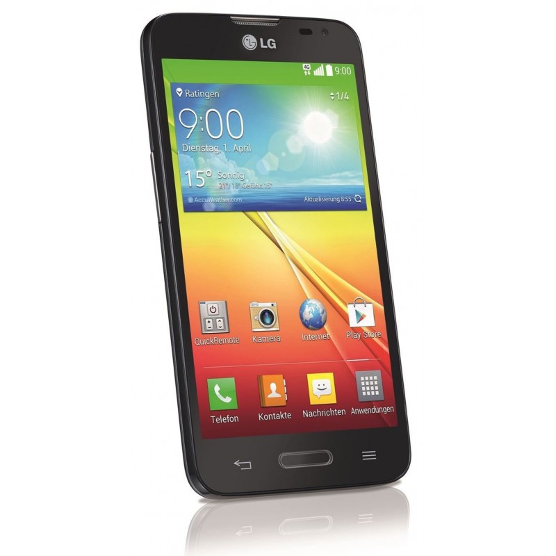 Téléphone Portable LG L70 / Double SIM / Noir