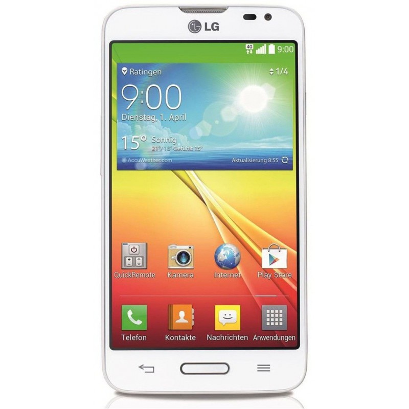 Téléphone Portable LG L70 / Double SIM / Blanc