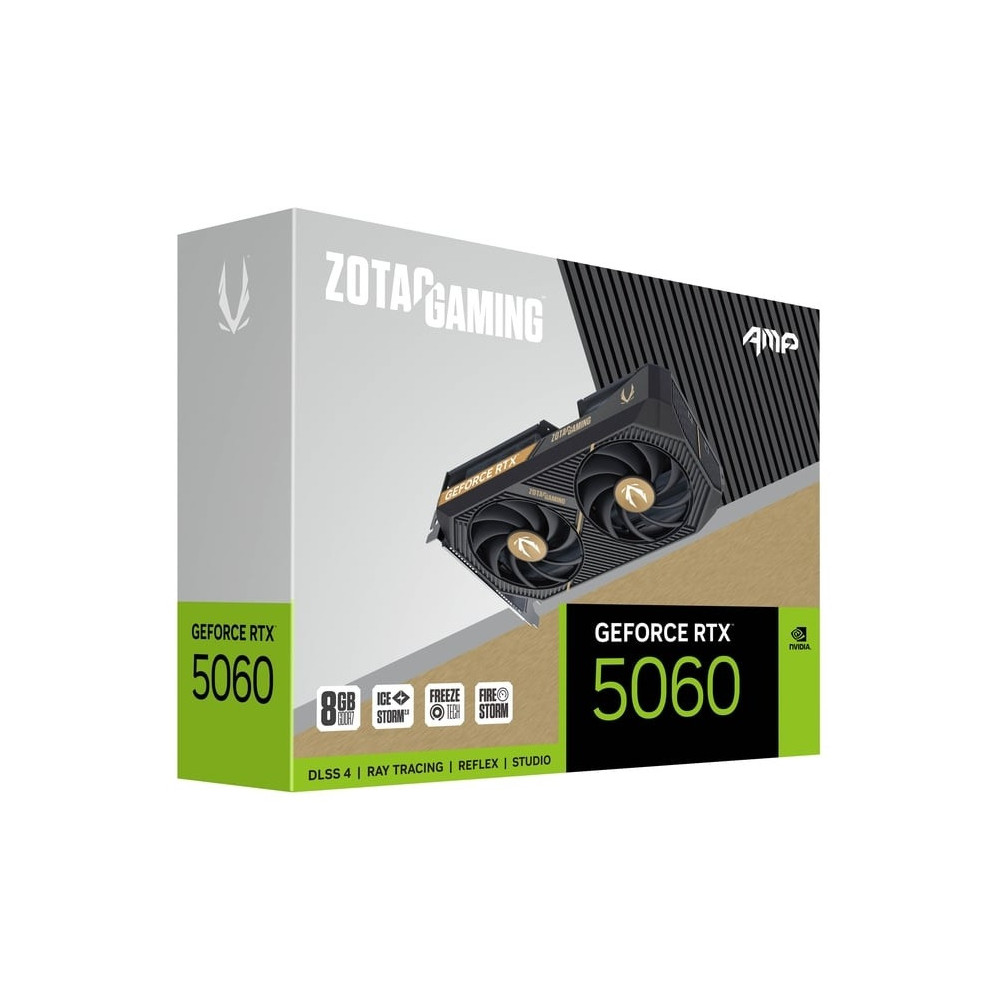 Carte graphique ZOTAC GAMING GeForce RTX 5060 AMP / 8 Go GDDR7