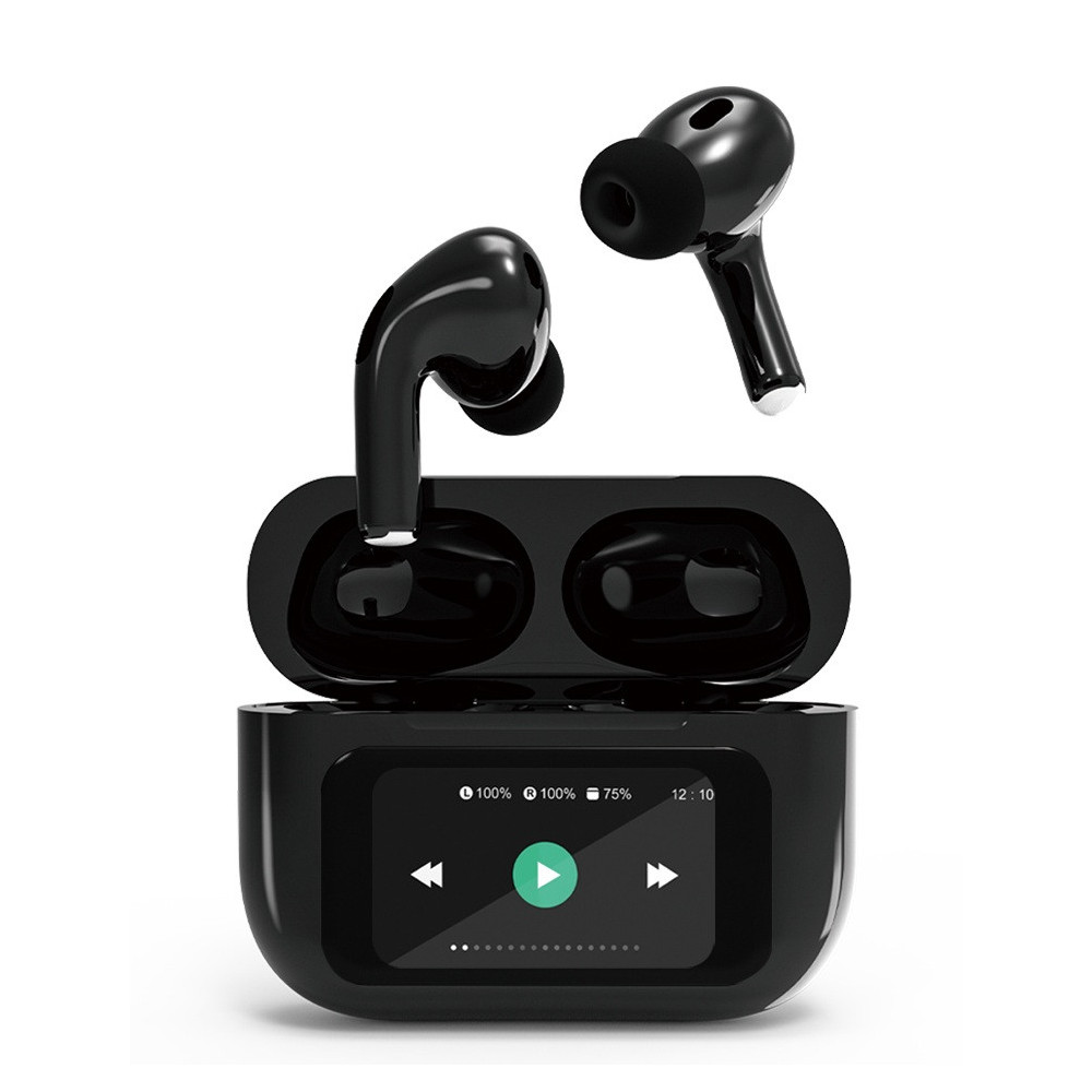 Écouteurs Sans Fil Gembird TWS-LCD-ANC-01-BK Hi-Fi In-ear Noir