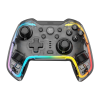 Manette de Jeu Sans Fil White Shark PRÉTORIEN GPW-8040 / RGB / Transparent
