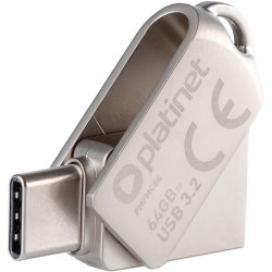 Clé USB PLATINET 2IN1 USB-A...