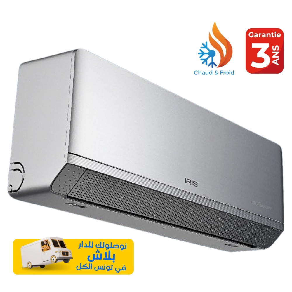 CLIMATISEUR IRIS AZAO+ 12000 BTU INVERTER TROPICALISÉ CHAUD & FROID / Garantie 3 ans