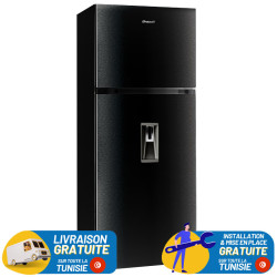 Réfrigérateur Brandt No Frost BD5010NWB / 500L / Noir + Fontaine
