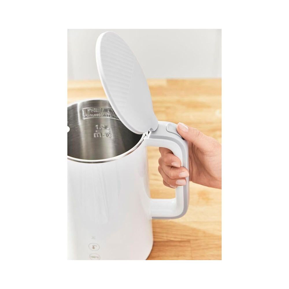 Bouilloire Numérique TEFAL 1800W / 1.5 Litres / Blanc / KO693110