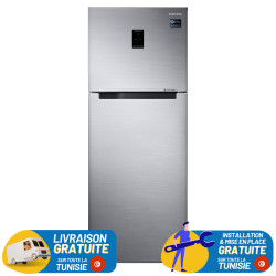 REFRIGERATEUR SAMSUNG  Twin Cooling Plus 500 Litres  avec Afficheur / Silver / RT50K5532S8