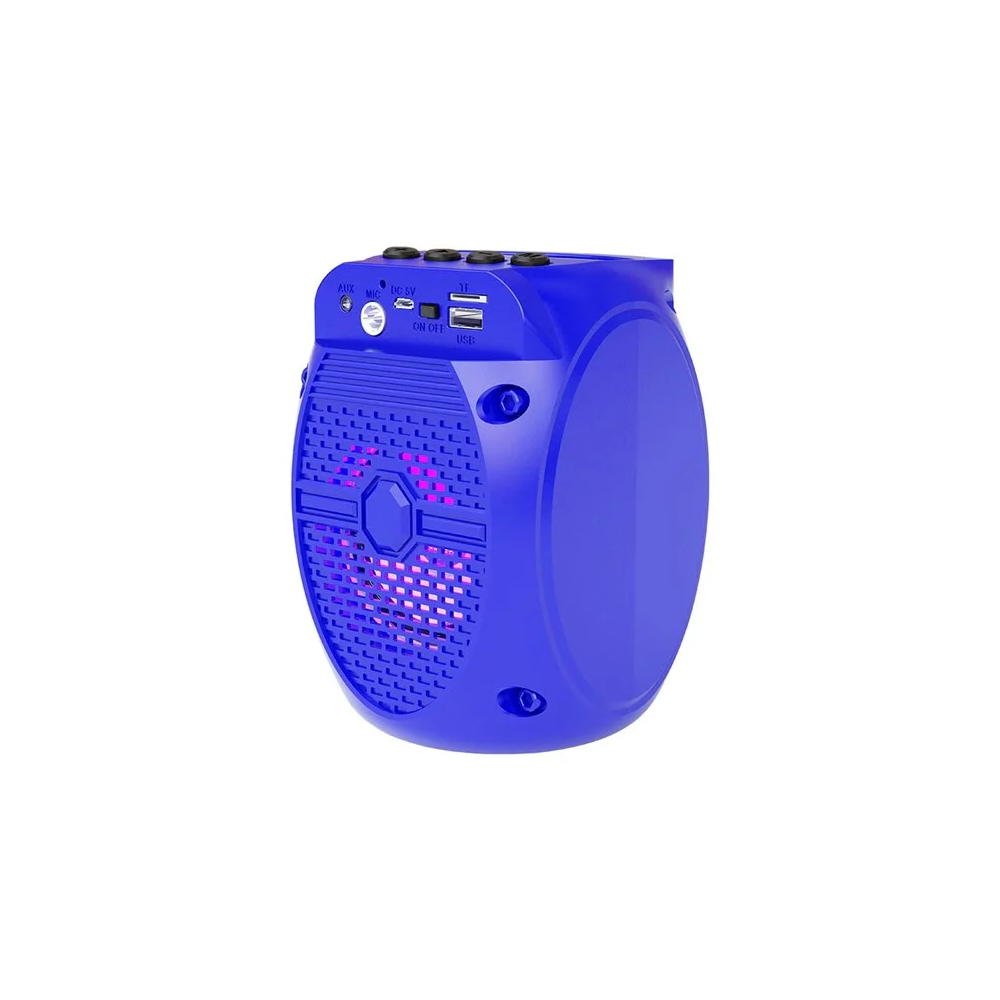 Mini haut-parleur Bluetooth Caisson de basses de 3 pouces Lumières RVB