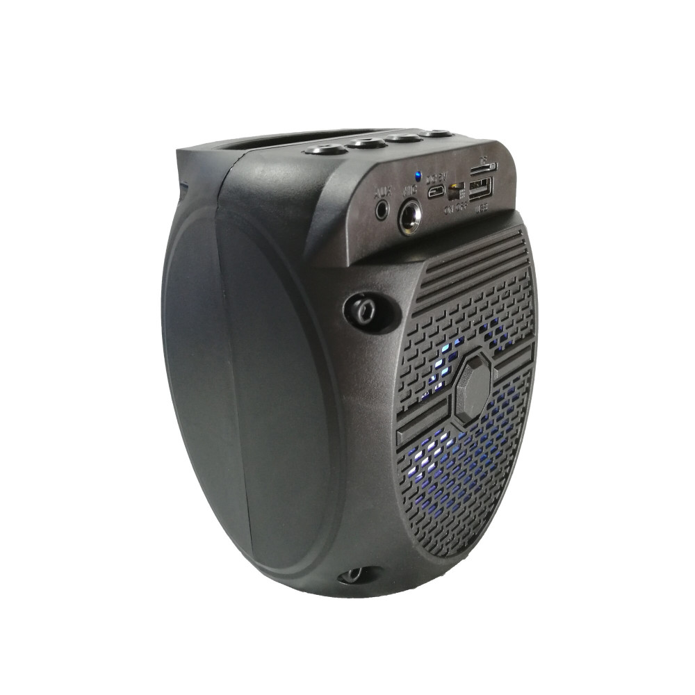 Mini haut-parleur Bluetooth Caisson de basses de 3 pouces Lumières RVB