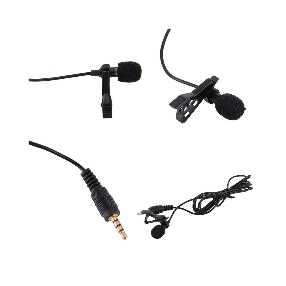 Microphone Lavalier JBC-050  -  JACK -   Noir