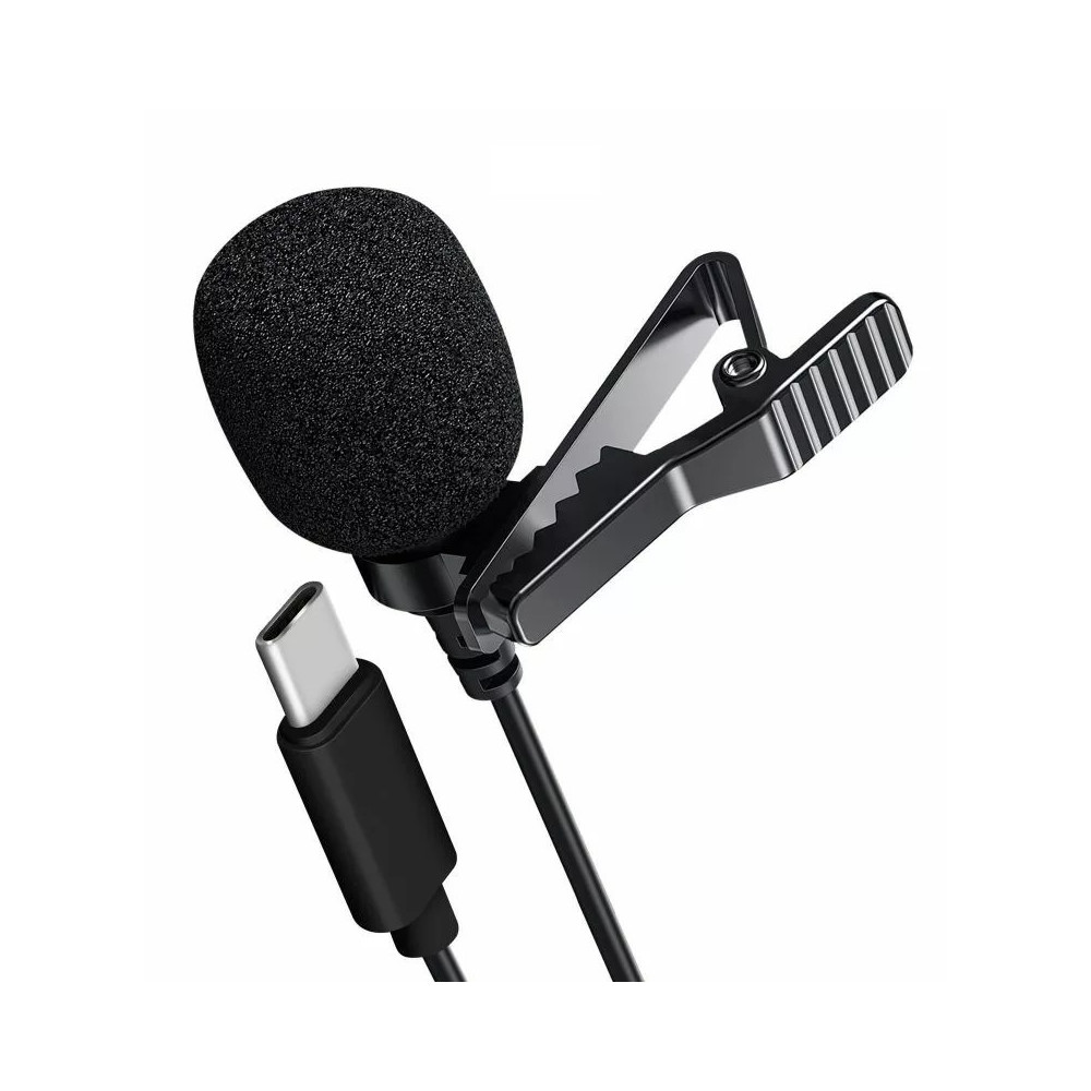Microphone Lavalier JBC-051  TYPE C Noir