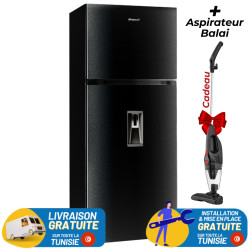 Réfrigérateur Brandt NoFrost BD5010NWB / 500L / Noir + Fontaine
