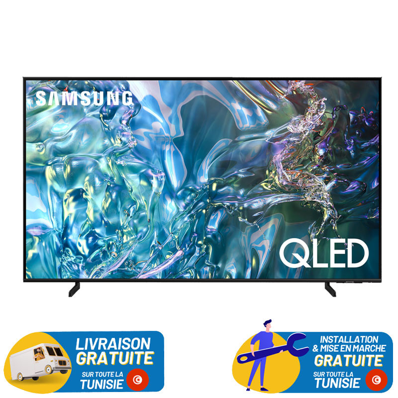 Tv Samsung 55" QLED 4K UHD Smart TV / 50 Hz / Noir