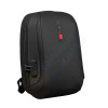 SAC A DOS POUR PC PORTABLE 15.6" AVEC CADENAS + ANTICHOC NOIR