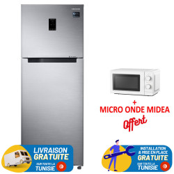REFRIGERATEUR SAMSUNG  Twin Cooling Plus 500 Litres  avec Afficheur / Silver / RT50K5532S8