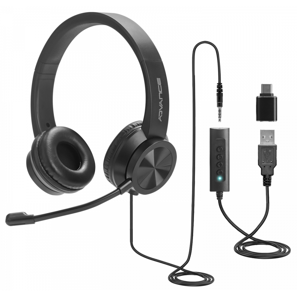 Casque micro Filaire - Advance SMARTPHONICS 750 STEREO 3EN1