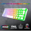 CLAVIER Gaming Spirit Of Gamer PRO K2 TKL RGB MEMBRANE USB / BLANC