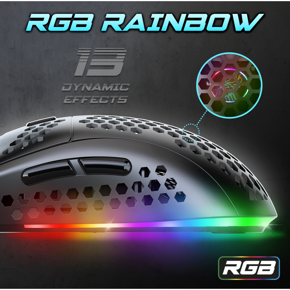 Souris Gamer Filaire SPIRIT OF GAMER PRO-M4 ULTRA LIGHT / BLACK
