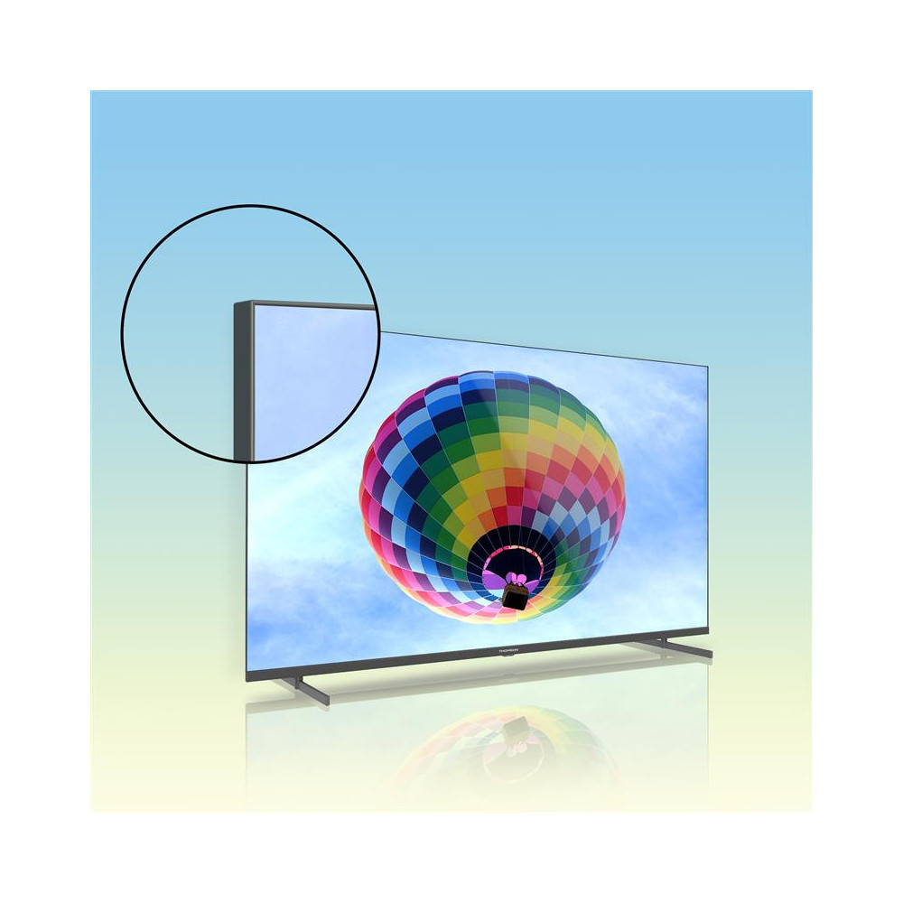 TV Thomson (50QG4S14) 50" QLED Side Feet - Google TV | Thomson Tunisie