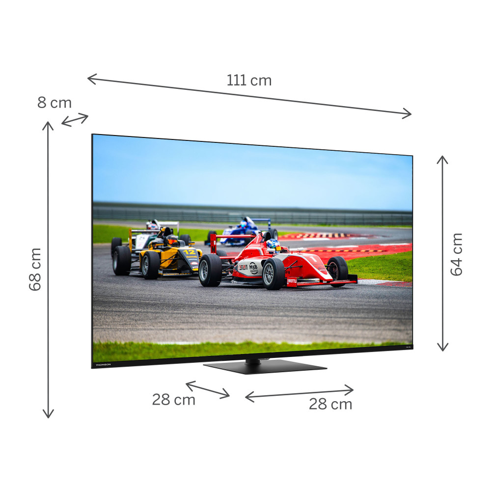 TV Thomson Google TV 55" QLED Pro 144 Hz avec Récepteur Intégré