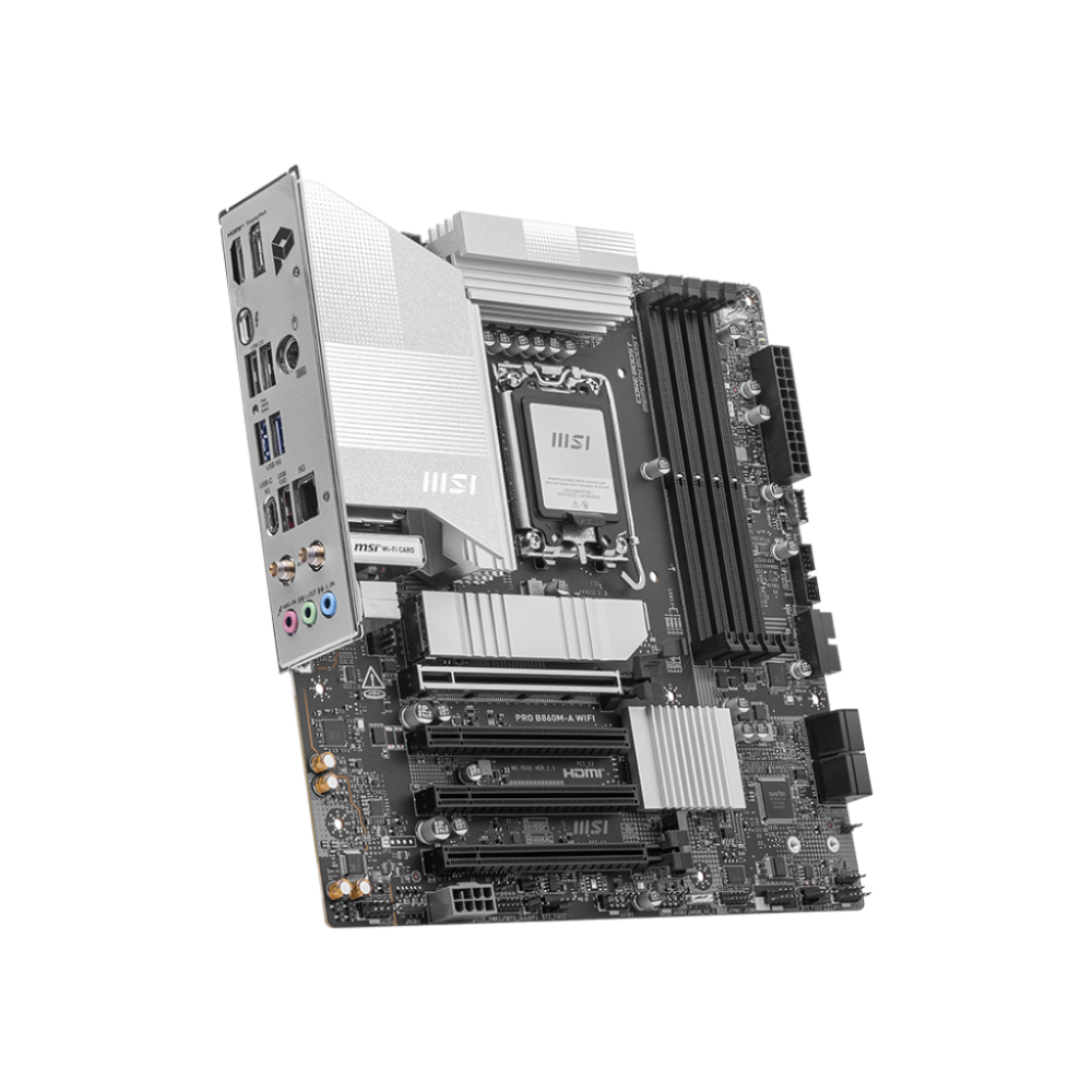 Carte mère MSI PRO B860M-A WIFI / mATX / DDR5