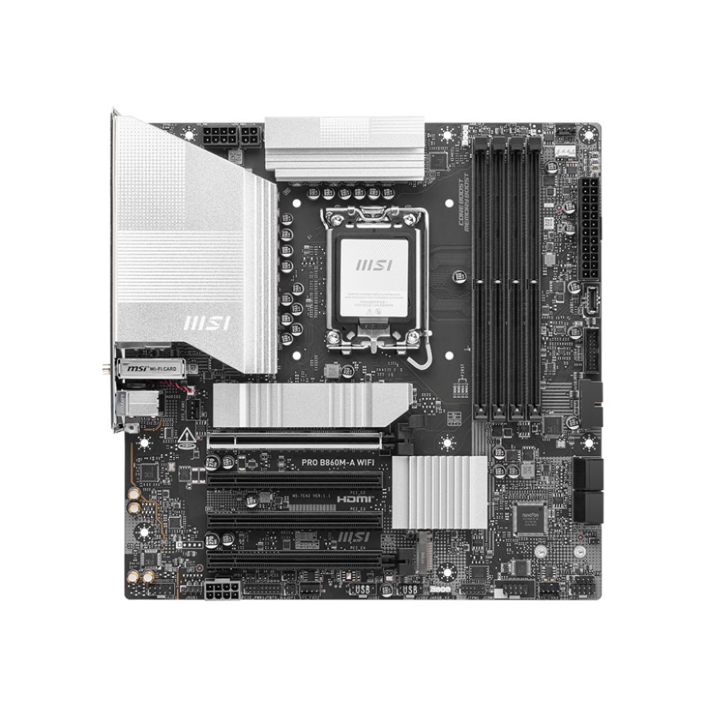 Carte mère MSI PRO B860M-A WIFI / mATX / DDR5