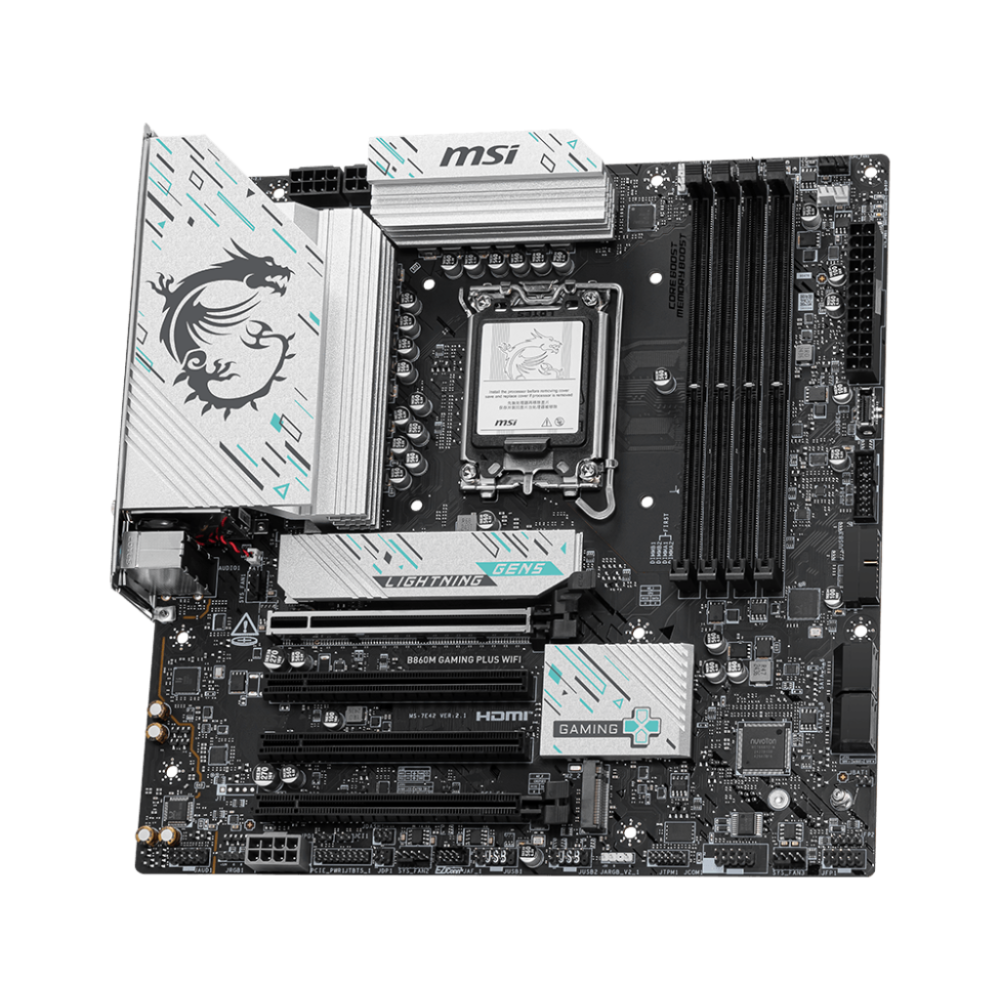 Carte mère MSI B860M GAMING PLUS WIFI / mATX / DDR5