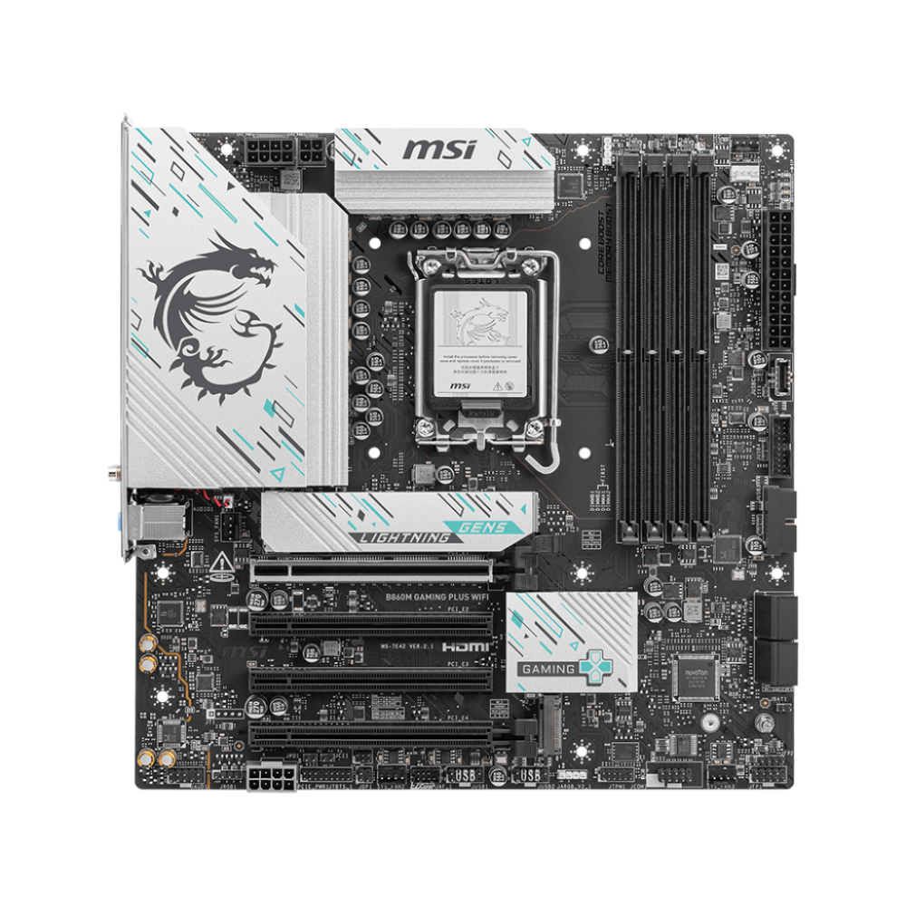 Carte mère MSI B860M GAMING PLUS WIFI / mATX / DDR5