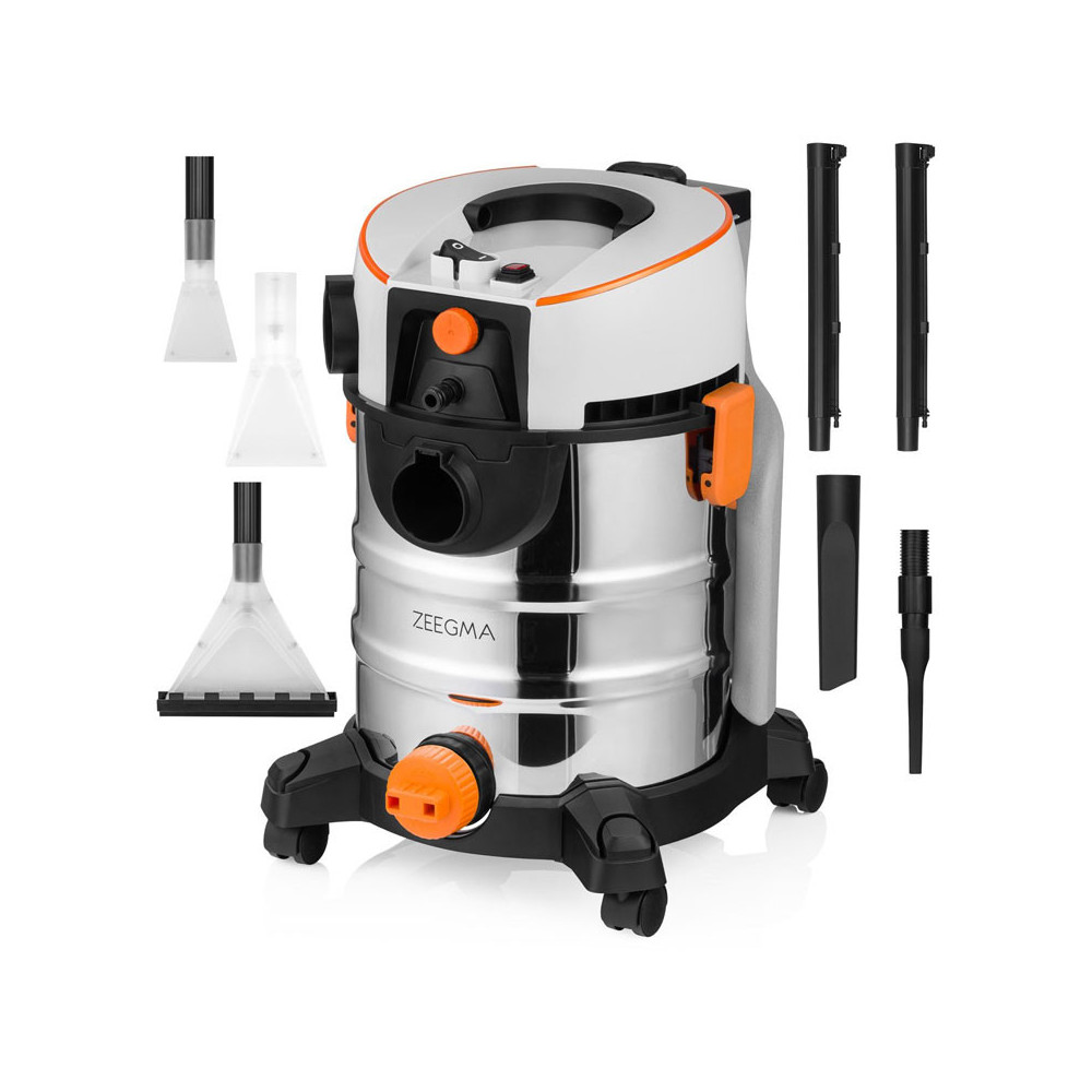 ASPIRATEUR ZEEGMA ZONDER  PRO AQUA EAU ET POUSSIERE 1400W FILTRE HEPA 4L