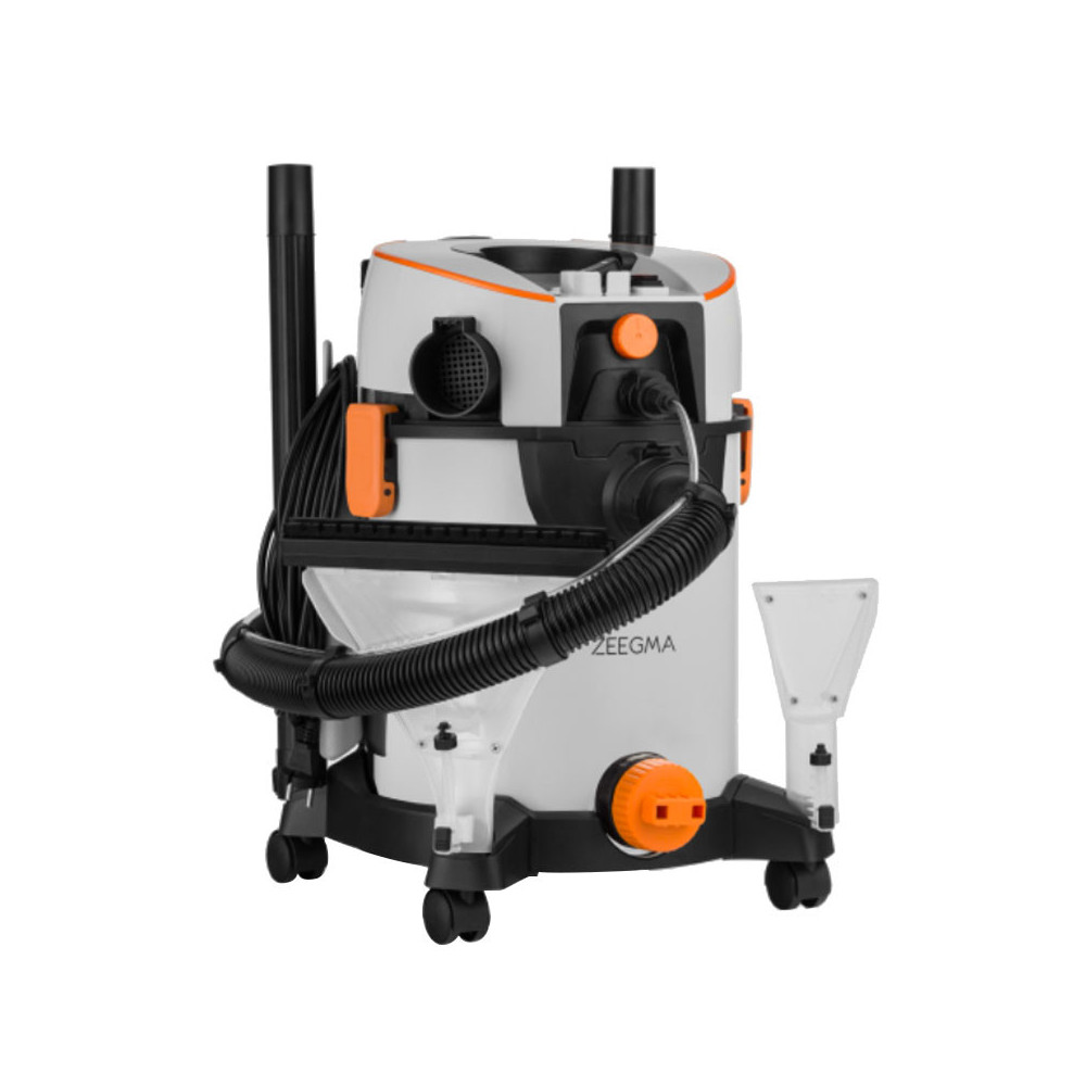 ASPIRATEUR ZEEGMA ZONDER WASH GRIS EAU ET POUSSIERE  1400W FILTRE HEPA