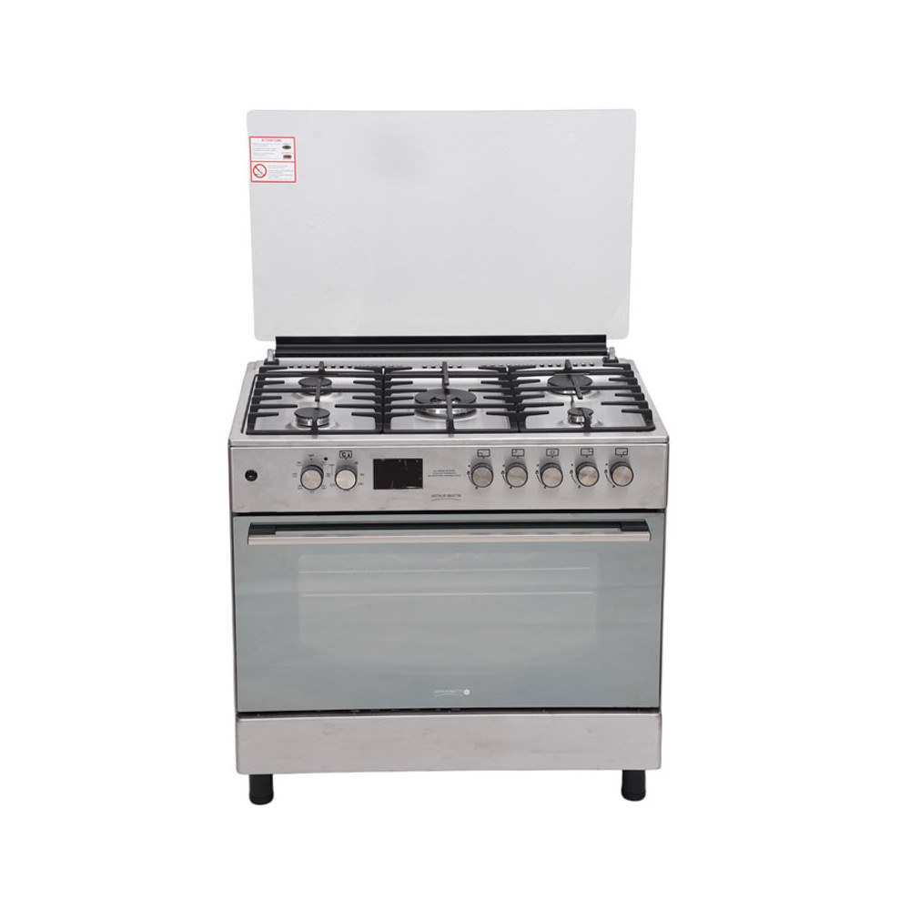 Cuisinière à Gaz Arthur Martin 5 Feux 90Cm Inox / AME90IX