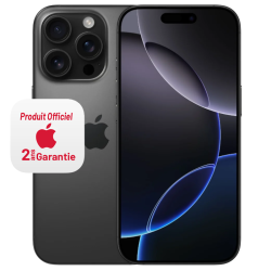 Apple iPhone 16 Pro 5G / 256 Go / Noir Titanium