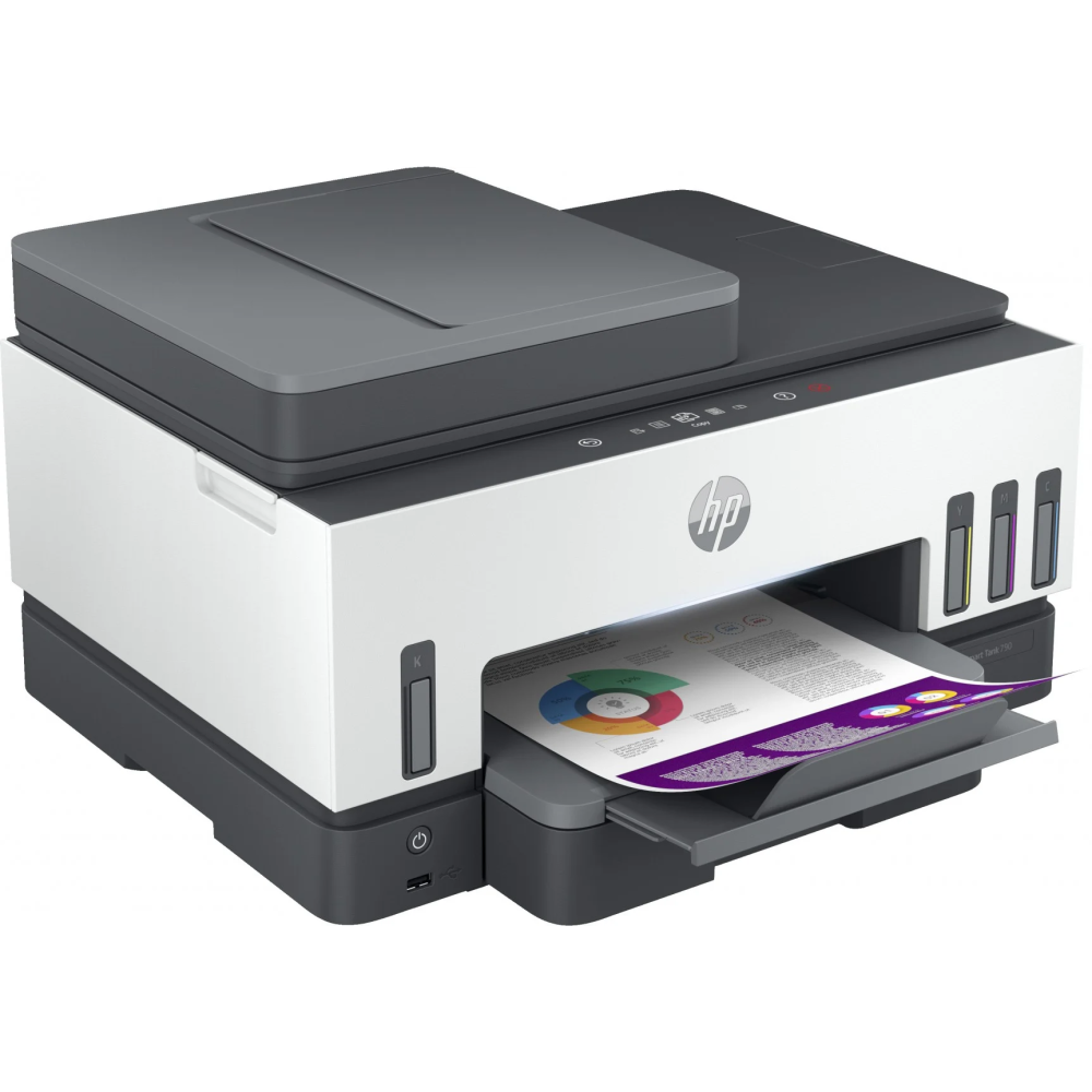 Imprimante Multifonction HP SMART TANK 790 / Couleur / A4 / Wi-Fi Avec 4 BOUTEILLES D'encre