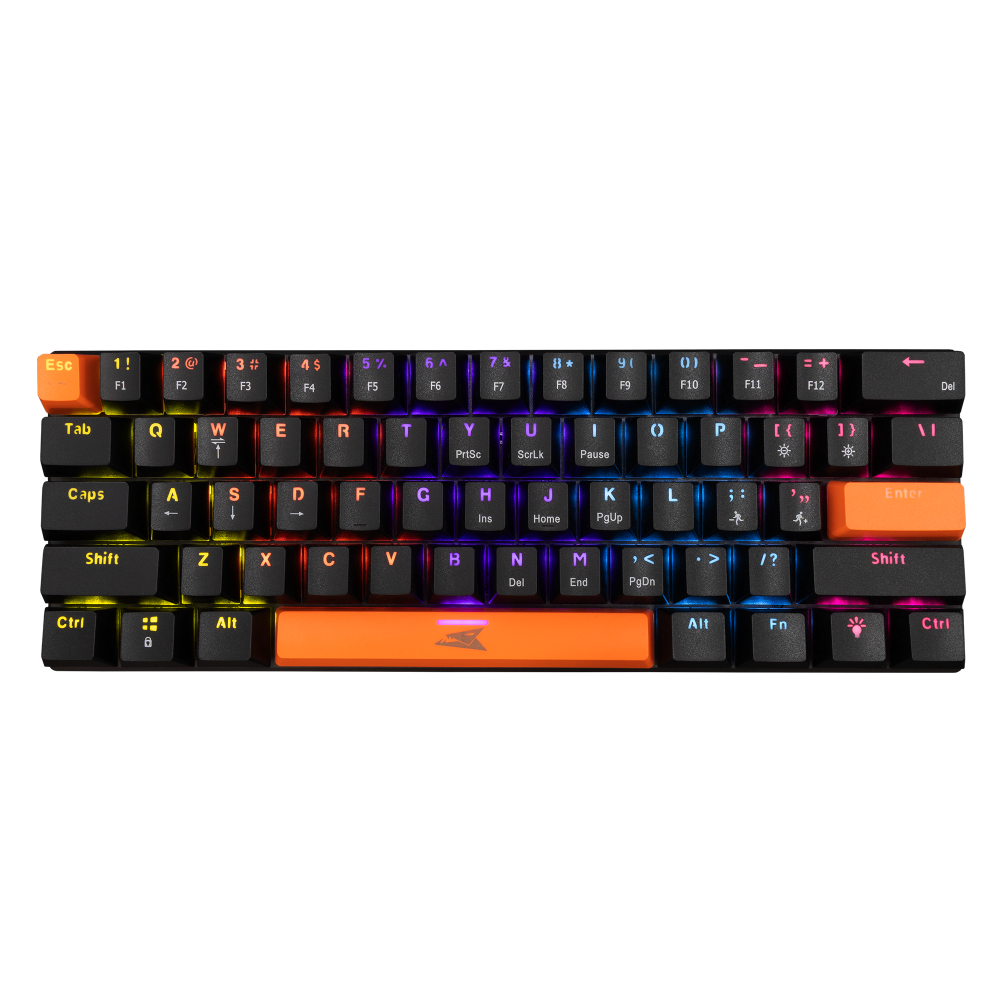 Clavier Gamer Mecanique Baracuda BGK-03111 DOLPHIN BLACK/RED sw