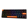 Clavier Gamer mécanique Baracuda BGK-03121 Dolphin US Blue Switch Noir