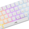 Clavier Gamer Mécanique Baracuda BGK-03211W DOLPHIN WHITE /RED sw