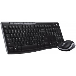 Ensemble Clavier Souris USB Logitech mk120