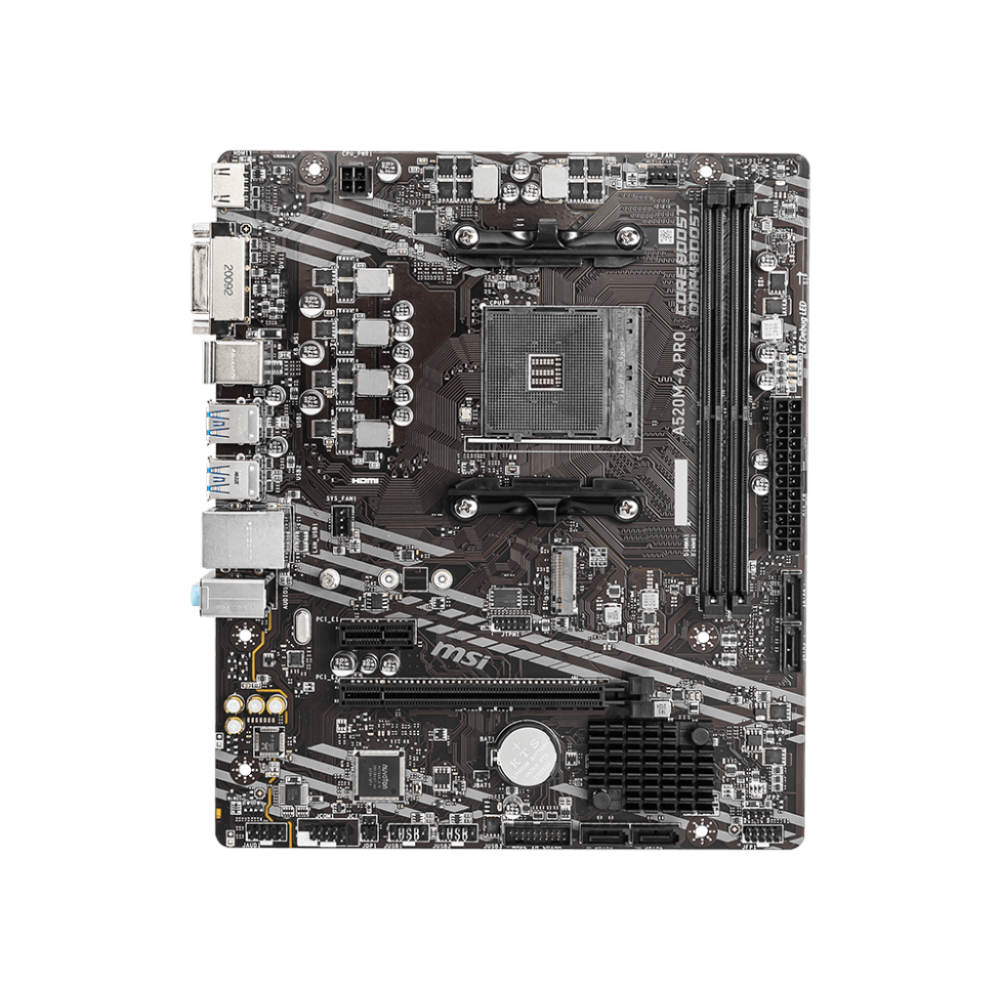 Carte mère MSI A520M-A PRO / mATX / DDR4