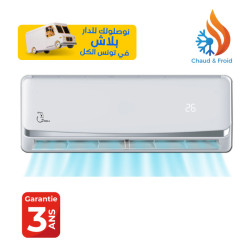 Climatiseur Coala Inverter R410 Chaud & Froid 24000 BTU