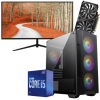 Setup Gamer Special Pc de Bureau Gaming / i5-10400F / RTX 3050 6G / 16 Go Avec Écran Gaming AERO 24" Full HD VA / 200 Hz