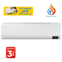 Climatiseur Samsung 12000 BTU / Inverter / Chaud Froid / Wifi / Technologie WindFree