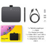 TABLETTE GRAPHIQUE XP-PEN DECO 640 NOIR
