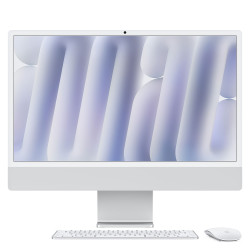 Pc de Bureau All in One Apple iMac M4 (2024) 24" / Apple M4 / 16 Go / 256 Go / Silver