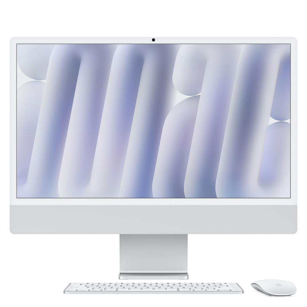 Pc de Bureau All in One Apple iMac M4 (2024) 24" / Apple M4 / 16 Go / 256 Go / Silver