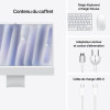 Pc de Bureau All in One Apple iMac M4 (2024) 24" / Apple M4 / 16 Go / 256 Go / Silver