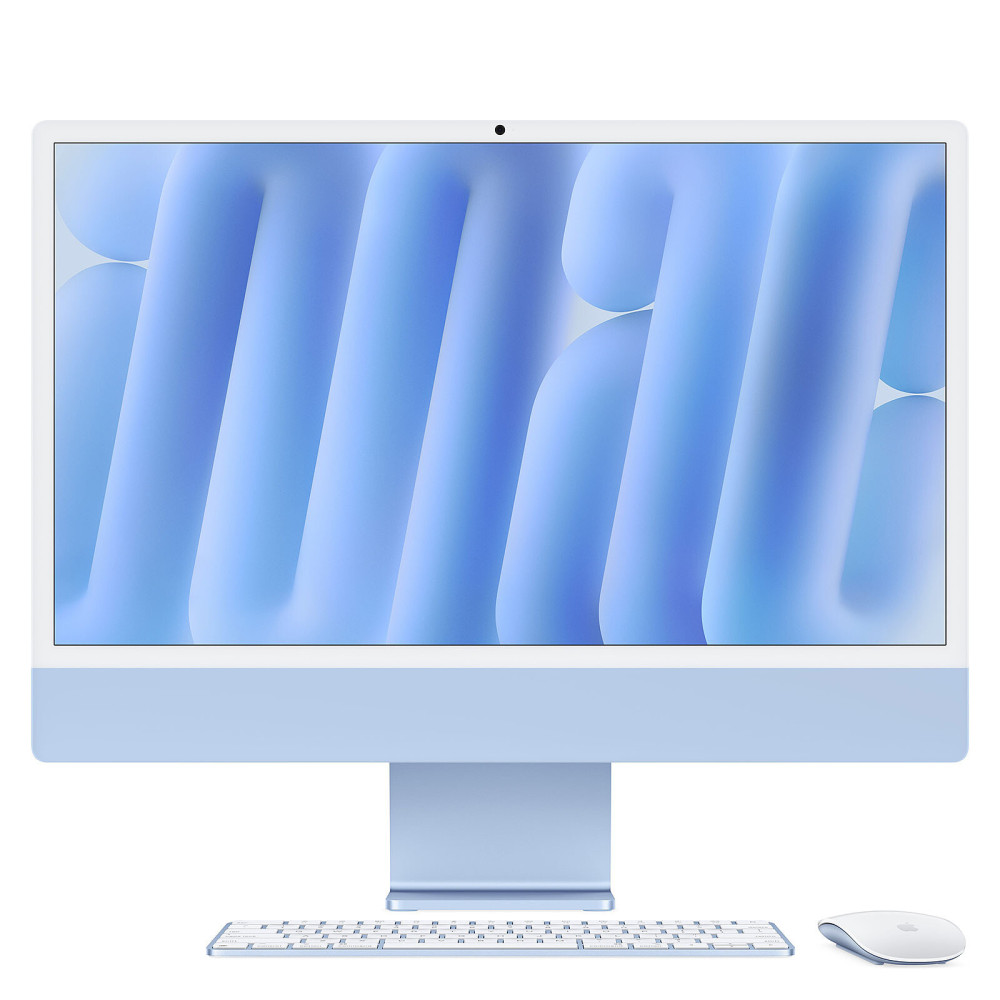Pc de Bureau All in One Apple iMac M4 24" / Apple M4 / 16 Go / 512 Go / Bleu