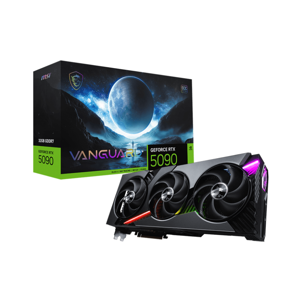 Carte graphique MSI GeForce RTX 5090 VANGUARD SOC / 32 Go GDDR7