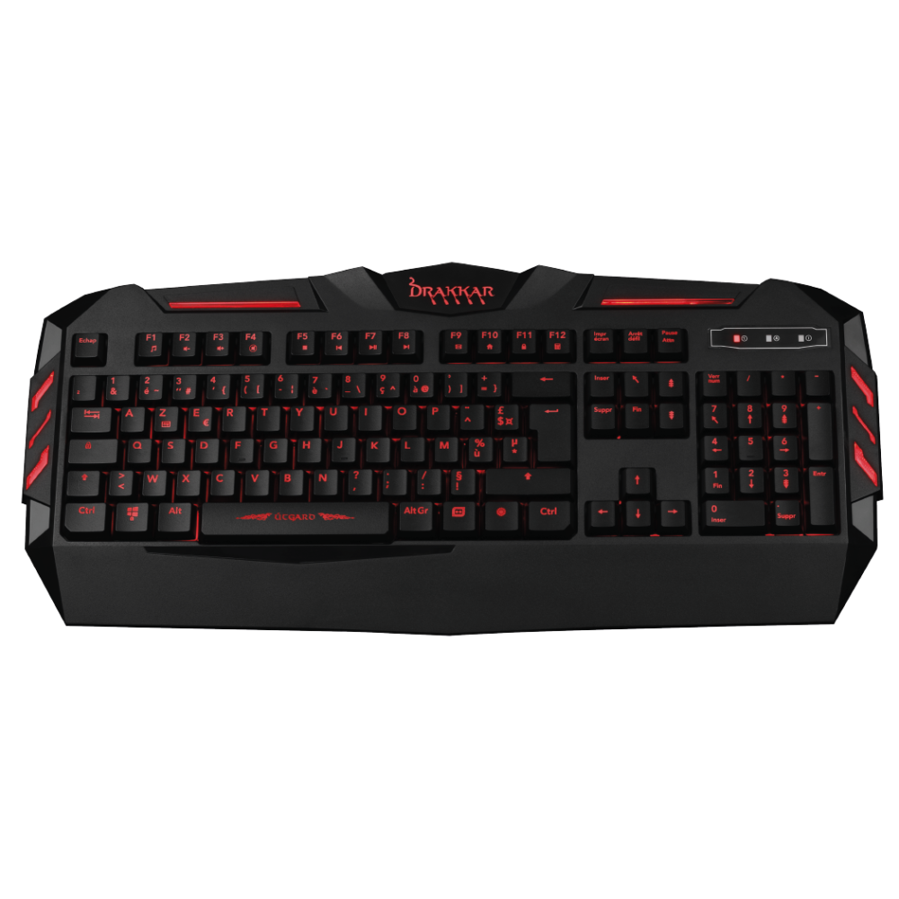 Clavier Filaire gaming Konix -Drakkar Utgard