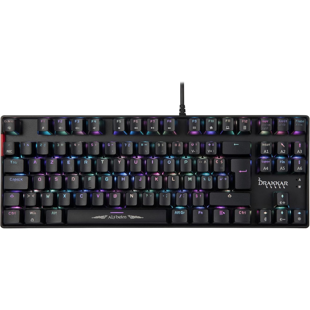 Clavier Gaming mécanique AZERTY Konix Alfheim TKL - Drakkar