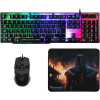 Pack Gaming 3 En 1 Clavier + Souris + Tapis De Souris Konix - Barbarian Drakkar