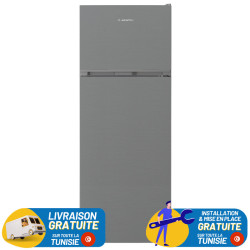 REFRIGERATEUR ARISTON No Frost INVERTER Double Portes 455 Litres / INOX